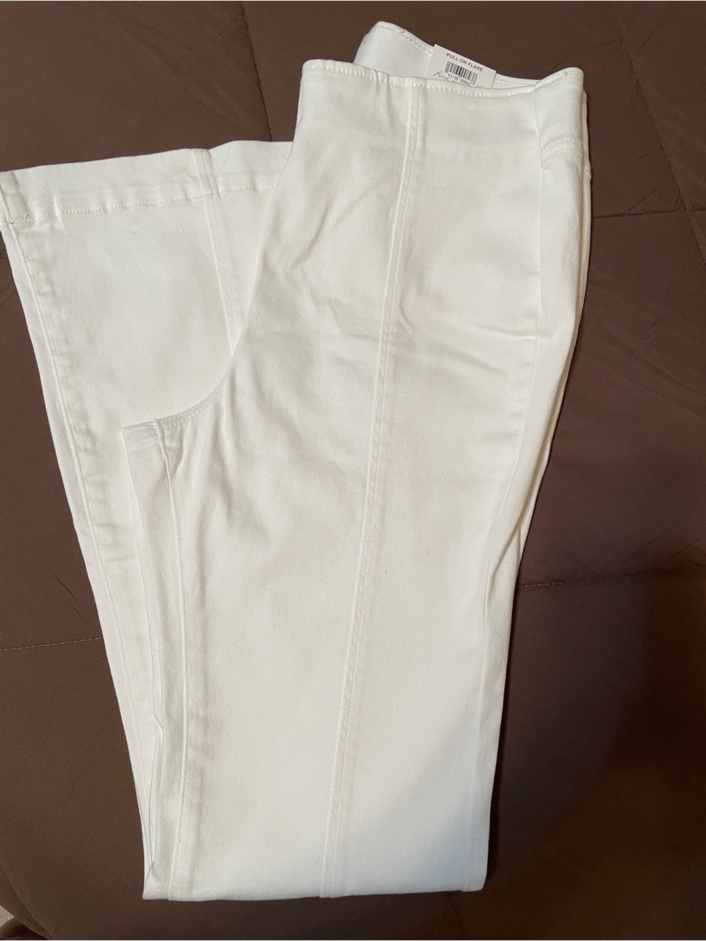 INC International Concepts White Boot Cut Denim Pants - Picture 2 of 5